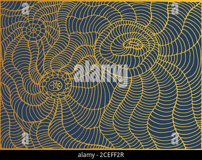 Decorative, abstract background, steampunk style, rusty color ou Stock Vector