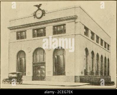 . Golden Anniversary: Scranton Board of Trade 1867-1917. LONG LIFE 30 SCRANTON BOARD OF TRADE JOURNAL NOVEMBER. Money-Maker- or Money-Saver? If you belong to either class this is the Bankfor you! Our thousands of pleased depositorsare sufficient proof that dollars planted heregrow rapidly. The personality behind our service is large-ly responsible for the uninterrupted success ofthis Bank during its career of almost 55 years. We would like you to do business with us—how about it? First National Bank Scranton, Pa. Residence, 910 Robinson St. Both Telephones Storage and Praying George W. Bro^n Stock Photo