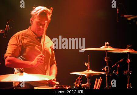 benjamin-thompson-drummer-of-two-door-cinema-club-stock-photo-alamy