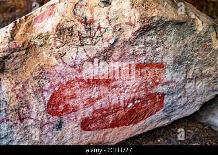 Aboriginal Rock Painting Safari with Sab Lord