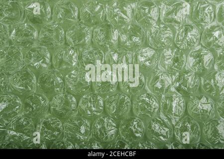 Wrapping plastic bubbles texture for background Stock Photo