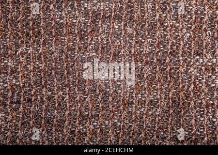 Texture background of melange boucle fabric with lurex thread Stock Photo