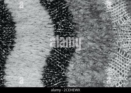 Close-up of mohair fabric textured cloth background. knitted fabric texture Stock Photo