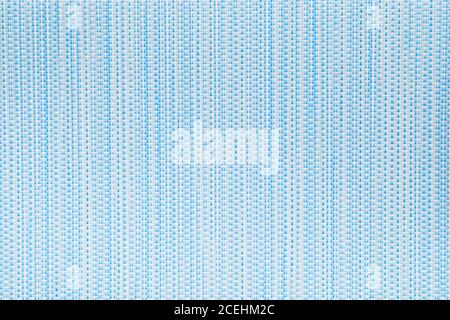 Blue Fiberglass mat texture background can use for vertical curtain Stock Photo