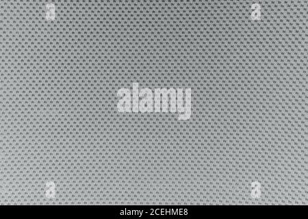 nylon fabric texture. synthetic cloth. grid closeup. Texture background of polyester fabric Stock Photo