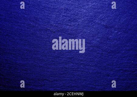 Blue Slate Tray Texture background. texture of natural black slate rock Stock Photo