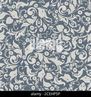 vintage floral seamless patten Stock Vector