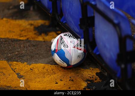 Mitre Delta Max EFL football in the stand - Ipswich Town v West Ham United, Pre-Season Friendly, Portman Road, Ipswich, UK - 25th August 2020  Editorial Use Only