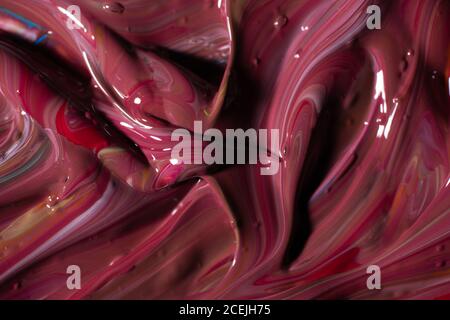 Mix Of Dark Red Pigment Stock Photo - Alamy