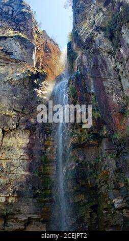 Minas Gerais State, Brazil. Furnas canyons in Capitólio. Stock Photo
