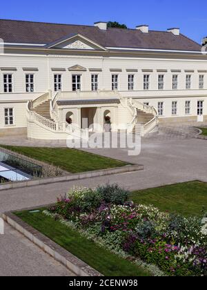 Schloss Herrenhausen, Großer Garten der barocken Herrenhäuser Gärten, Hannover, Niedersachsen, Deutschland, Europa Palace Schloss Herrenhausen, Great Stock Photo