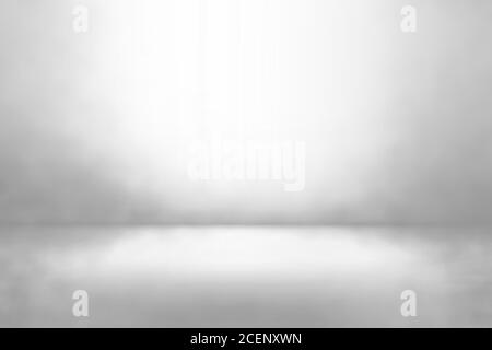 Grey Gradient abstract room studio used for background and display your product Stock Photo