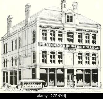 . Portland [Me.] its representative business men and its points of interest. ely advertised as its merits deserve. 44 POKTLA.XD AXD ITS POINTS Of IXTEREST. The Present and the Future. The gre;it growth of Portland in population, in intluence and in wealth, during the past decade, isextremely gratifying in and of itself, but is rendered doubly so by the fact that it has been accompaniedby a very general and pronounced growth throughout the State. As the principal city of Maine, Portlandsdevelopment must of necessity be contingent to a great extent on that of the State as a whole; for althoughca Stock Photo