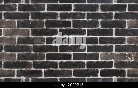 Seamless brick wall concrete texture. Weathered brick wall texture. Old brick wall exterior. Stock Photo