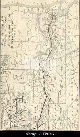 . The Commercial and financial chronicle. 1, p. 1063: V. 84, p. 50.) CHICAGO LAKE SHORE & EASTERN RY—Embraces 362.52 milesof track, connecting the various works of the Illinois Steel Co. at Chicago,Jollet and Milwaukee with diverging trunk lines, and also with steamshiplines, stone quarries, Industrial establishments. &c; also, by lease andtraokage rights over 296.95 miles of roads, reaches the ooal fields of Illinoisand Indiana, and Jollet, 111., handling between South Chicago and thesepoints a large traffic for the Illinois Steel Co. Stock, $9,000,000, being in-creased from $2,760,000 In Jun Stock Photo