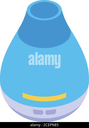Aroma diffuser icon, isometric style Stock Vector