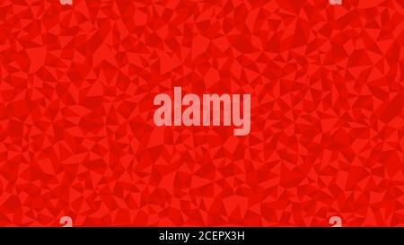 Red Polygon Art Background geometric pattern, triangle polygon design, vector background. Stock Vector