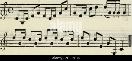 . Trumpet and bugle sounds for the army : with instructions for the training of trumpeters and buglers. amnr^g 151 Part 4.] Instructions kor Trumpeters and Buglers. [XXL No. 3. No. 4. -;b33=«s? Stock Photo