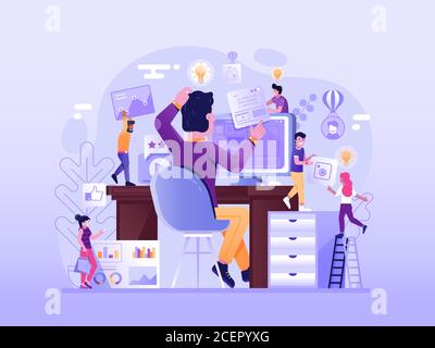 Web Site Upgrade and New Features Concept Stock Vector