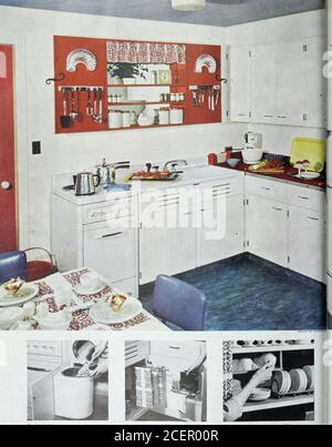 . The Ladies' home journal. A. P. W. Products Company, Inc. 7 Bridge Street, Albany 1, N. Y. ? Send Onliwon Holder postpaid. I enclose 25c. ? Send Onliwon Holder and a package of OnliwonTowels postpaid. I enclose 50c. Make my Holder ? red ? green ? ivory. Offers good in U. S. only; expire Oct. 31, 1948. Name Address l .State.. J. • Attach this garbage can to door of sinkcabinet. Lid opens as the door swings. • Add sliding towel bars and soap rackto provide needed convenience at the sink. • Store more dishes on one shelf by using cupshelves and rubber-covered wire plate racks. 121 Stock Photo