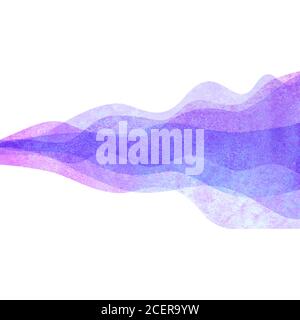 Colorful watercolor brush stroke on transparent background PNG - Similar PNG