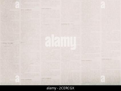 Vintage Grunge Newspaper Paper Texture Background Blurred Old Newspaper  Background Stock Photo by ©OlgaZe 661313898