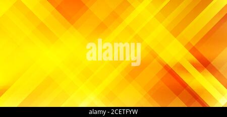 Abstract diagonal stripes yellow and orange gradient color background with lighting effect. Vector illustration Stock Vector
