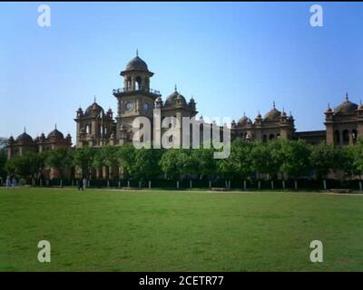 University of peshawar campus historical building, Peshawar pakistan Stock Photo