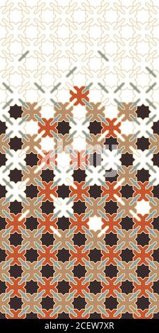 Arabesque vector pattern. Modern islamic geometric background, texture, border Stock Vector