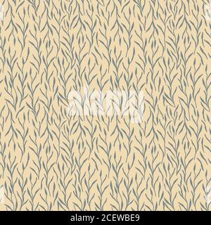 Purple exotic branches watercolor seamless pattern. Hand painted tropical purple twig on white background Stock Vector