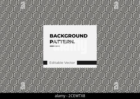 modern geometric pattern background for web and poster illustration Stock Vector