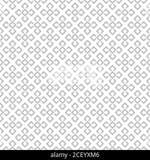 Seamless pattern. Modern stylish texture. Regularly repeating geometrical tiles with corner strips, rhombuses. Vector element of graphical design Stock Vector