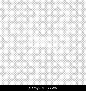 Seamless pattern.Abstract halftone background.Modern stylish texture.Regularly repeating geometric tiles with stars of different size.Gradation from s Stock Vector