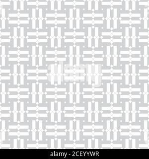 Vector seamless pattern. Geometrical modern texture. Regularly repeating classical tiles with rhombuses, diamonds, thin lines. Stock Vector