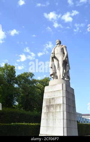 King William IV statue, Greenwich Park, London, England UK Stock Photo