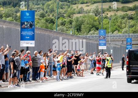 Castel Di Sangro, CAMPANIA, ITALIA. 1st Sep, 2020. 03/07/2020 In Castel di Sangro, Napoli both Train with passion in view of the new championship.In the picture: Credit: Fabio Sasso/ZUMA Wire/Alamy Live News Stock Photo