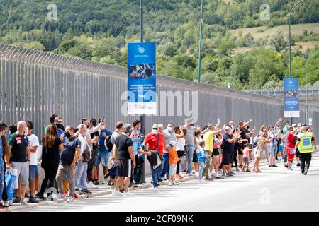 Castel Di Sangro, CAMPANIA, ITALIA. 1st Sep, 2020. 03/07/2020 In Castel di Sangro, Napoli both Train with passion in view of the new championship.In the picture: Credit: Fabio Sasso/ZUMA Wire/Alamy Live News Stock Photo