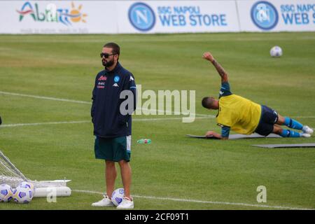 Castel Di Sangro, CAMPANIA, ITALIA. 1st Sep, 2020. 03/07/2020 In Castel di Sangro, Napoli both Train with passion in view of the new championship.In the picture: Credit: Fabio Sasso/ZUMA Wire/Alamy Live News Stock Photo