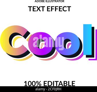 Ultimate Text Effect Abstract Modern Style Stock Vector (Royalty Free)  2075952592