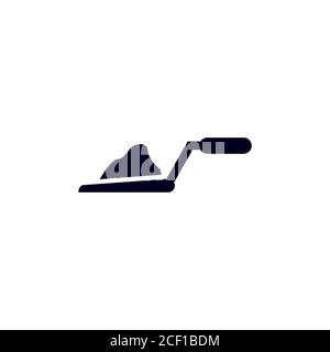 trowel vector design template illustration Stock Vector