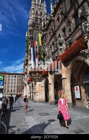New Town Hall, Neus Rathaus in Munich, Germany Stock Photo - Alamy