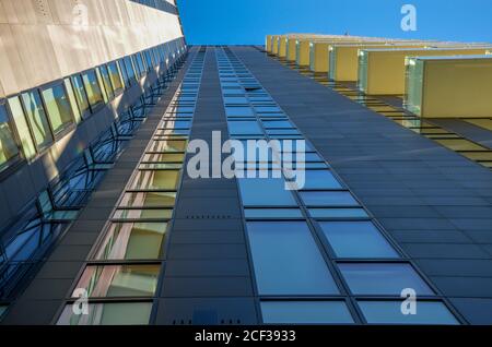 Milan/Italy- July 14, 2019: modern buildings in new Porta Nuova business district Stock Photo