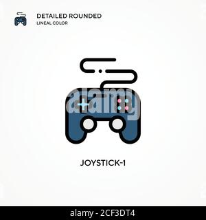 Joystick-1 vector icon. Modern vector illustration concepts. Easy to edit and customize. Stock Vector