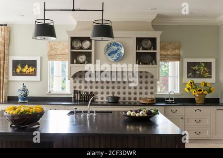 Country style kitchen Stock Photo