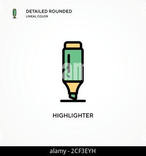 Artificial intelligence vector icon. Flat style illustration. EPS 10 vector. Stock Vector
