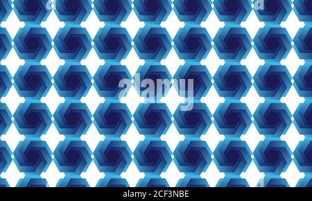 Seamless geometric patters background, vector illustration Stock Vector