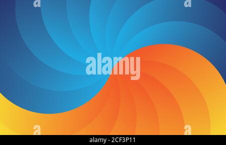 Geometric fading background, vector illustration Stock Vector