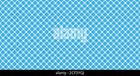 Oktoberfest 2020 background with seamless blue white checkered pattern Stock Vector