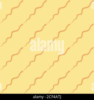 Snake silhouette, serpent seamless pattern vector. Abstract dunes, desert, sand, wavy lines. Suitable for printing, packaging and, textiles, web backg Stock Vector