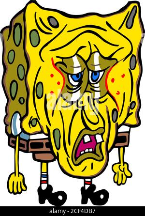 Sad spongebob hi-res stock photography and images - Alamy